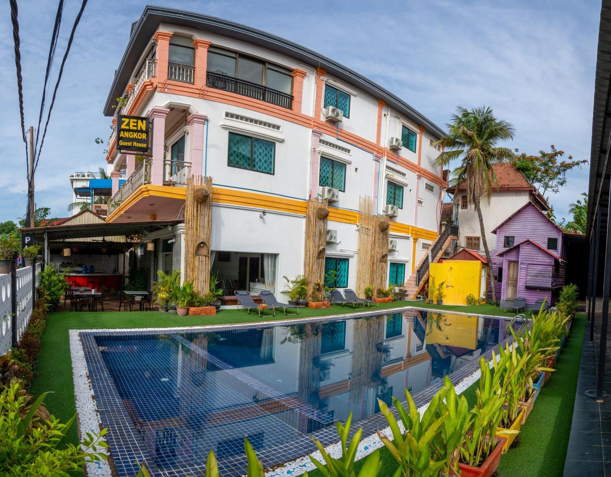 סיאם ריפ Zen Angkor Guest House מראה חיצוני תמונה